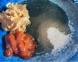 贅沢コク旨♩濃厚冷やし豆乳担々うどん作り方1写真