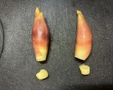ミョウガを千切りにする方法⭐︎ シャキシャキ極上！作り方1写真