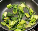 小松菜と豆腐のみそ炒め作り方8写真