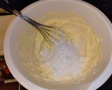 キャラメルオレホワイトチョコカップケーキ作り方3写真