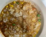 全てレンジ洋風梅オイ照り味炒飯弁当作り方9写真
