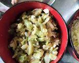 ザーサイ炒飯作り方1写真