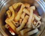 パプリカとお揚げの煮びたし作り方4写真