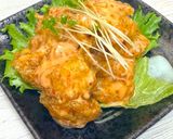 居酒屋メニュー　海老マヨ作り方3写真