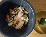 炊飯器で鶏肉と野菜煮込み作り方2写真