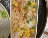 レンジ簡単梅味噌クリーム味オムライス弁当作り方8写真
