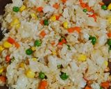 カラフル焼き飯♪チャーハン*チキンライス作り方5写真