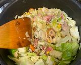 余り物で作る★簡単チャンポンうどん作り方2写真