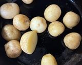 こいもの甘味噌炒め作り方4写真