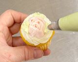 フラワーカップケーキ作り方15写真