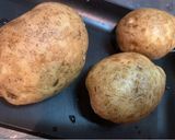 揚げ焼き!皮付き🥔フライドポテト🍟作り方1写真