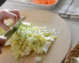 ゼンヌードルの焼きうどん風作り方2写真