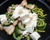 超簡単！ゴーヤと豚バラ豆腐の煮込み！作り方6写真
