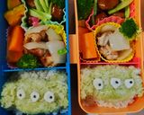 簡単キャラ弁〜ご飯だけキャラ編〜作り方5写真