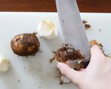 レンジで簡単☆里芋のベーコンチーズ焼き作り方1写真