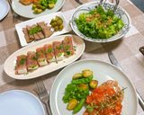 レタスの熱々オイルがけナンプラー味作り方8写真