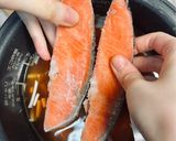 丸ごと鮭の炊き込みご飯(冷凍のまま簡単)作り方3写真