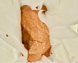 簡単おやつ☆✨チョコレートレアチーズ風♪作り方5写真