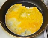 平茸と豚肉と卵の炒めもの作り方3写真