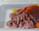 煮込鶏レバー丼に挑戦しました作り方1写真