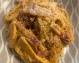 ワンパン絶品🤩筍とベーコンのオイルパスタ作り方8写真