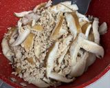 食欲の秋♡たっぷりきのこと鶏ミンチの旨み丼♪作り方5写真