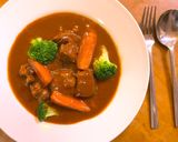 ビーフシチュー　夕方作ってすぐ食べれる作り方12写真