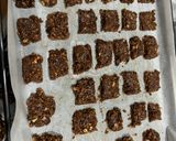 蕎麦フレークの手作りナッツバー作り方4写真