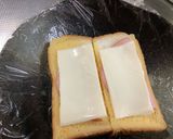 簡単レンチン⭐︎ハムチーズフレンチトースト作り方5写真