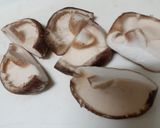 れんこんとしいたけのいためもの作り方2写真