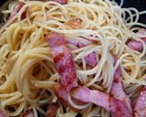 生クリーム無しの💫濃厚カルボナーラ作り方5写真