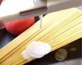 まるごとトマトクリームパスタ作り方1写真