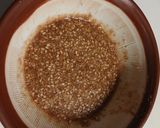 小松菜と茹で鶏のゴマ味噌和え作り方3写真