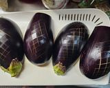 茄子の肉詰めボケなす作り方5写真