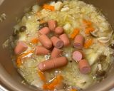 米粉で！具たくさん　ミルクチャウダー作り方4写真