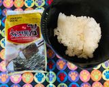 ＼子供の朝ごはん／韓国海苔のつまみ巻き作り方1写真