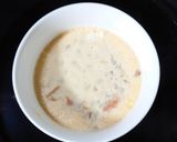 ヨウサマの減塩なめ茸と南高梅の茶碗蒸し作り方2写真