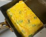 チーズinニラ玉クレープ作り方4写真