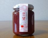 恋栞紅いりんごジャムで簡単！紅いようかん作り方1写真
