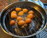 燻製定食（キャンプVer.）作り方6写真