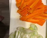 野菜たっぷり中華風かき玉スープ作り方1写真
