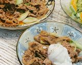 牛バラ薄切りのすき焼き風炒め作り方6写真
