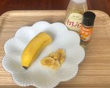 バナナ とバナナチップスでヨーグルト作り方1写真