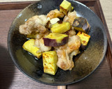 鶏ももとさつまいもの照り焼きバター作り方11写真
