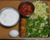 野菜とキムチのチヂミ作り方1写真