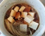 10分で簡単⭐️豆腐入りとろとろ卵丼作り方3写真