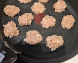 簡単♪蓮根と鶏肉だけ!!和風ハンバーグ作り方3写真