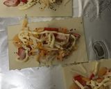 カニカマとチーズのスイートチリソースパイ作り方2写真
