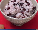 【白米1合+もち米2合】炊飯器でお赤飯作り方11写真