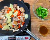 とり肉とじゃがいものカレーソテー作り方8写真